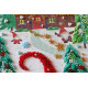 Bead Embroidery Kit on Art Canvas "Visiting the Dwarfs"