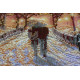 Bead Embroidery Kit on Art Canvas "Winter date"