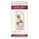 Bead Embroidery Kit on Art Canvas "Ball of flowers"