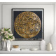 Bead Embroidery Kit on Art Canvas "Moon filigree"