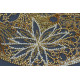 Bead Embroidery Kit on Art Canvas "Moon filigree"