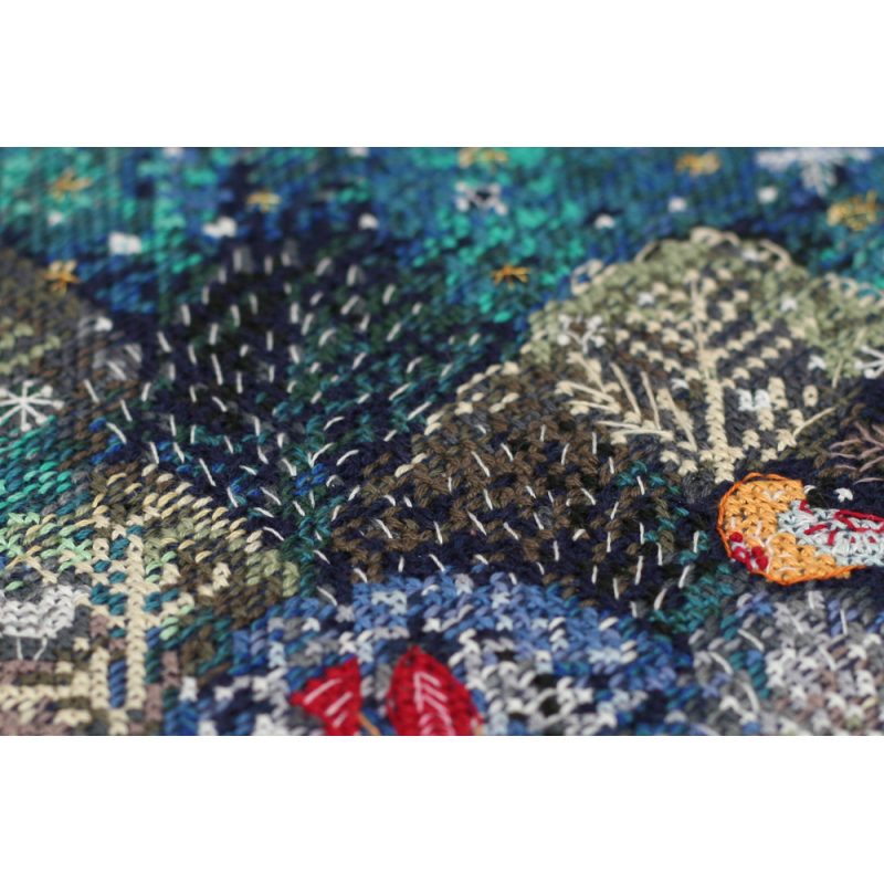 Cross Stitch Kit "In the winter forest one day"