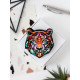 Christmas Ornament Bead Embroidery Kit "Tiger"