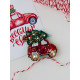 Christmas Ornament Bead Embroidery Kit "Christmas car"