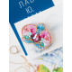 Christmas Ornament Bead Embroidery Kit "Orchid"