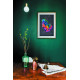 Bead Embroidery Kit on Art Canvas "Rainbow dance"