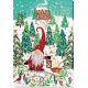 Bead Embroidery Kit on Art Canvas "Visiting the Dwarfs"
