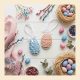 Christmas Ornament Bead Embroidery Kit "Easter Tenderness"