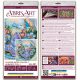 Bead Embroidery Kit on Art Canvas "Summer water colors-1"