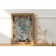 Bead Embroidery Kit on Art Canvas "Savannah Pride"