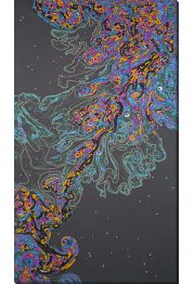 Bead Embroidery Kit on Art Canvas "Space dream"