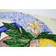 Bead Embroidery Kit on Art Canvas "Lemons"