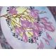 Bead Embroidery Kit on Art Canvas "Blooming magnolia"