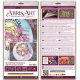 Bead Embroidery Kit on Art Canvas "Blooming magnolia"