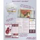 Bead Embroidery Kit on Art Canvas "Poppy flower"