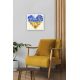 Bead Embroidery Kit on Art Canvas "Always in the heart"