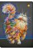 Bead Embroidery Kit on Art Canvas "I guess"