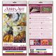 Bead Embroidery Kit on Art Canvas "Amber flight"