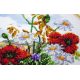 Bead Embroidery Kit on Art Canvas "Summer morning"