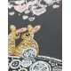 Bead Embroidery Kit on Art Canvas "Rabbits in love"