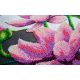 Bead Embroidery Kit on Art Canvas "Blooming lotus"