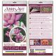 Bead Embroidery Kit on Art Canvas "Blooming lotus"