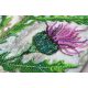 Bead Embroidery Kit on Art Canvas "Thorny luxury"