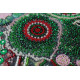 Bead Embroidery Kit on Art Canvas "Majestic wisdom"