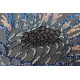 Bead Embroidery Kit on Art Canvas "Blooming in the dark"