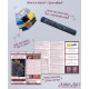 Bead Embroidery Kit on Art Canvas "Blooming in the dark"