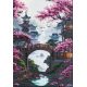 Bead Embroidery Kit on Art Canvas "The dream of a journey to the east"