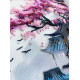 Bead Embroidery Kit on Art Canvas "The dream of a journey to the east"
