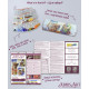 Bead Embroidery Kit on Art Canvas "Flower honey"