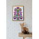 Bead Embroidery Kit on Art Canvas "Remembering traditions"