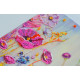 Bead Embroidery Kit on Art Canvas "Spring moment"
