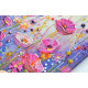 Bead Embroidery Kit on Art Canvas "Spring moment"