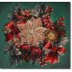 Bead Embroidery Kit on Art Canvas "The taste of Christmas"