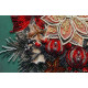 Bead Embroidery Kit on Art Canvas "The taste of Christmas"