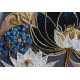 Bead Embroidery Kit on Art Canvas "Dream Bloom"