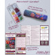 Bead Embroidery Kit on Art Canvas "An inspiring palette"