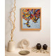 Bead Embroidery Kit on Art Canvas "Under the viburnum"