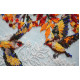 Bead Embroidery Kit on Art Canvas "Under the viburnum"