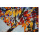 Bead Embroidery Kit on Art Canvas "Under the viburnum"