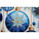 Bead Embroidery Kit on Art Canvas "Crystal patterns"