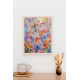 Bead Embroidery Kit on Art Canvas "Floral inspiration"