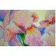Bead Embroidery Kit on Art Canvas "Floral inspiration"
