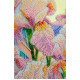 Bead Embroidery Kit on Art Canvas "Floral inspiration"