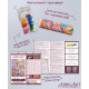 Bead Embroidery Kit on Art Canvas "Floral inspiration"