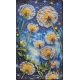 Bead Embroidery Kit on Art Canvas "Give your dream to the wind"