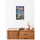 Bead Embroidery Kit on Art Canvas "Give your dream to the wind"